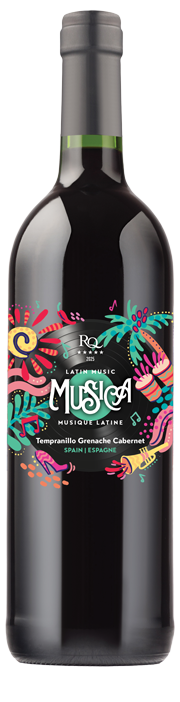 RJS Restricted Quantities 2025 - Musica: Latin Music - Tempranillo Grenache Cabernet
