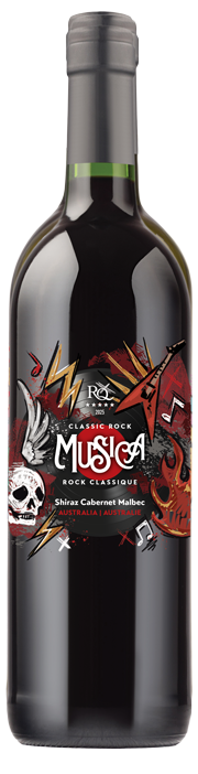 RJS Restricted Quantities 2025 - Musica: Classic Rock - Shiraz Cabernet Malbec