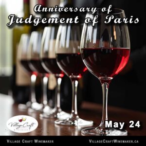 Anniversary of the Judgement of Paris, May 24