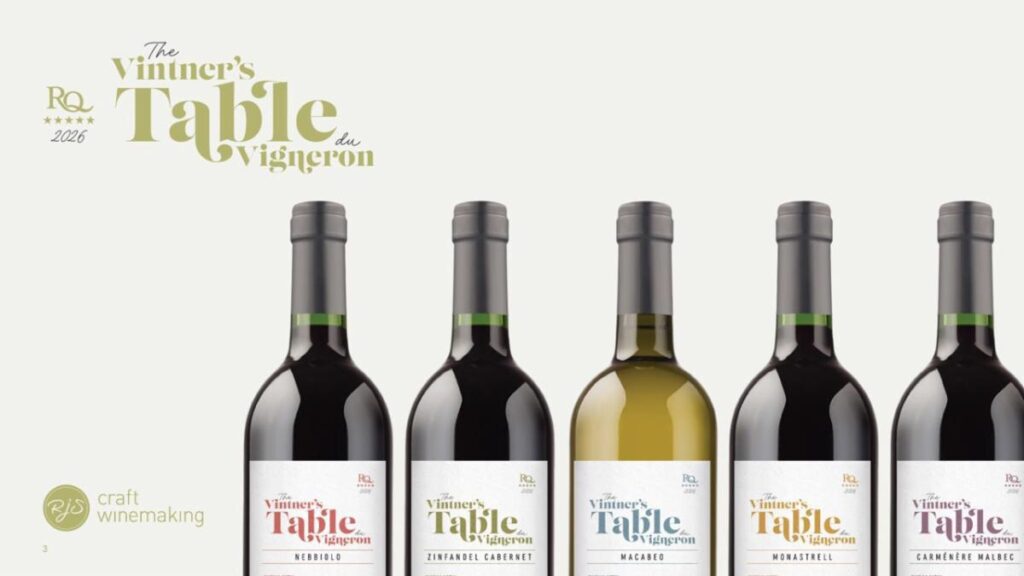 RJS RQ 2026 - Vintners Table Bottles