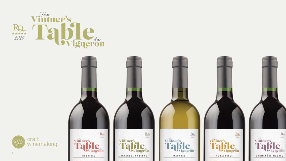 RJS RQ 2026 - Vintners Table Bottles