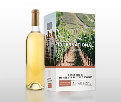 Cru International - White Wine Bottle